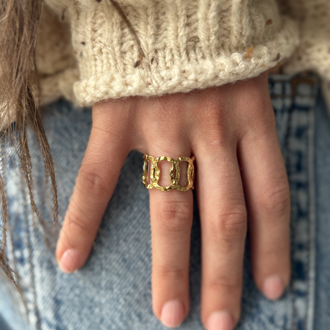 Bague Éclat Entrelacé
